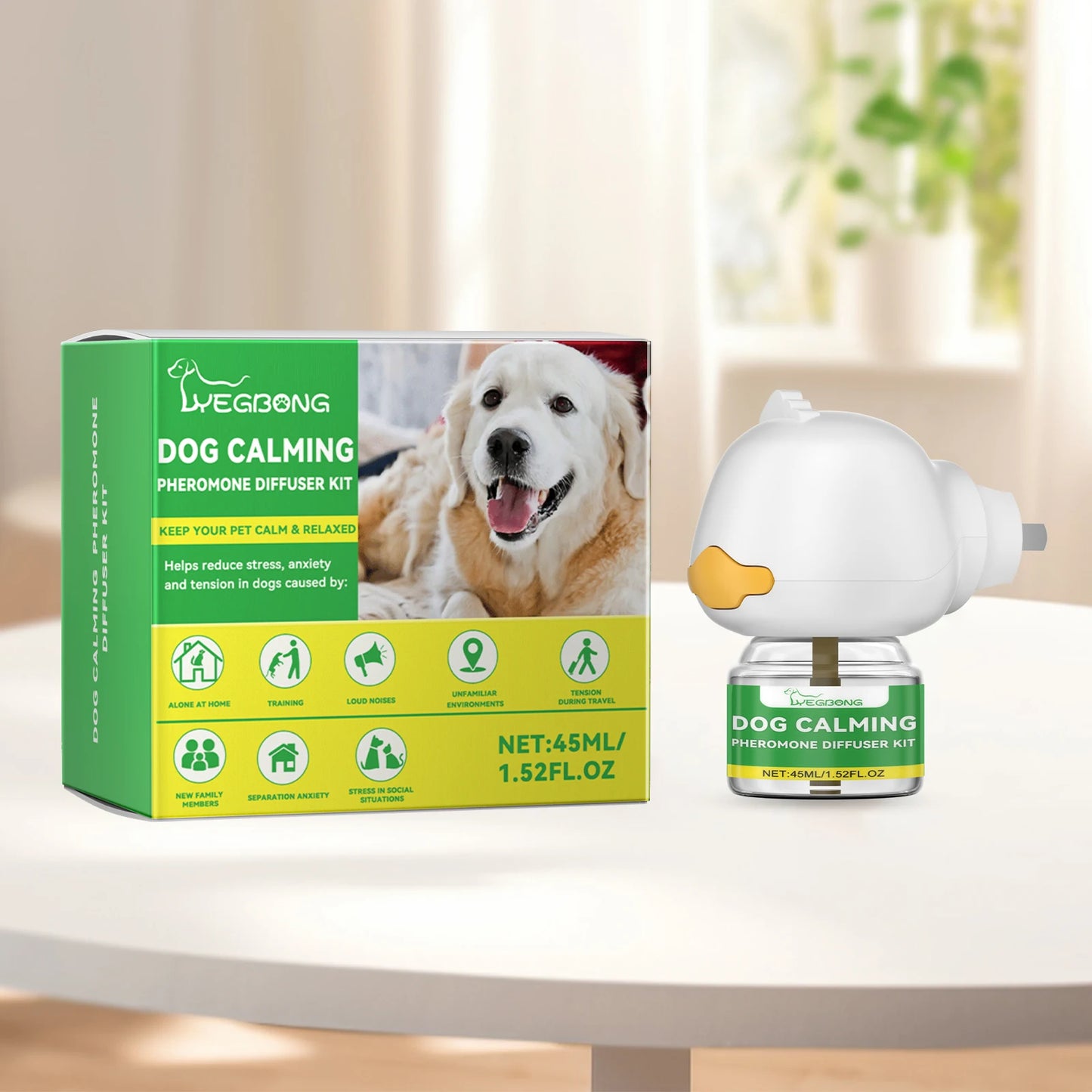 Dog Calming Diffuser Kit – Relaxing Pet Anxiety Relief Set