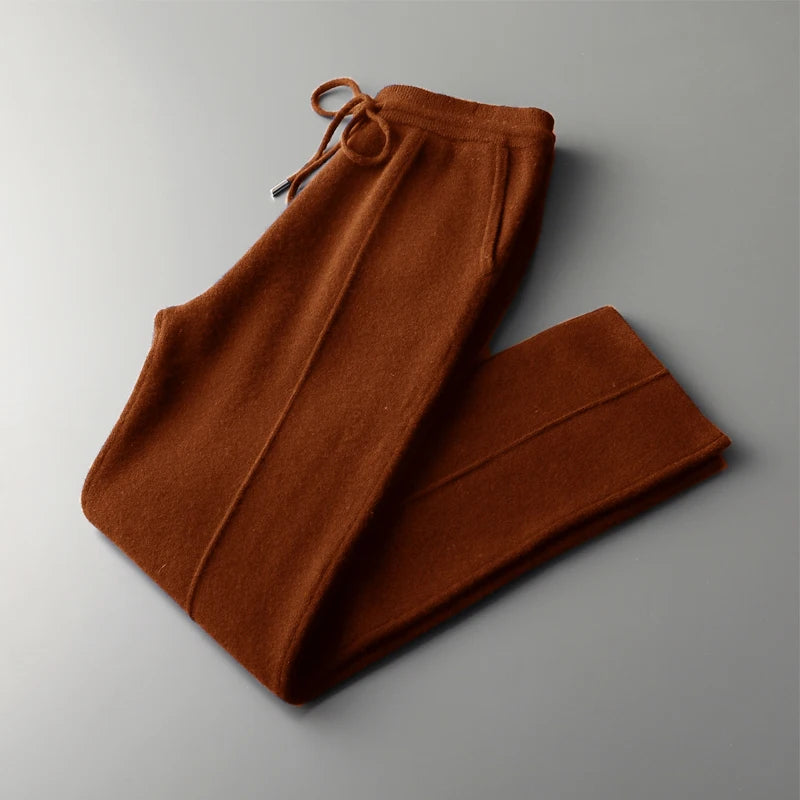Men’s 100% Wool Cashmere Style Pants