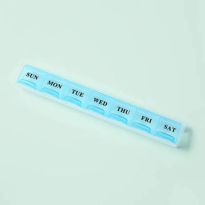 7 Day Pill Organizer Box 28 Compartments