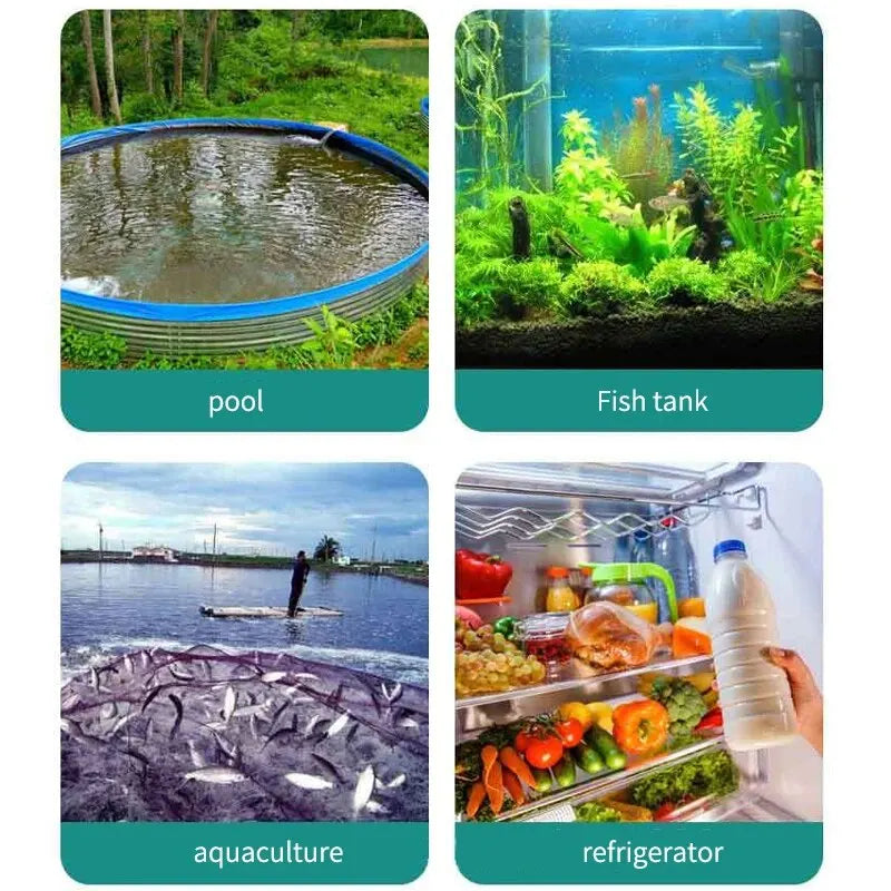 Waterproof LCD Fish Tank & Reptile Habitat Thermometer