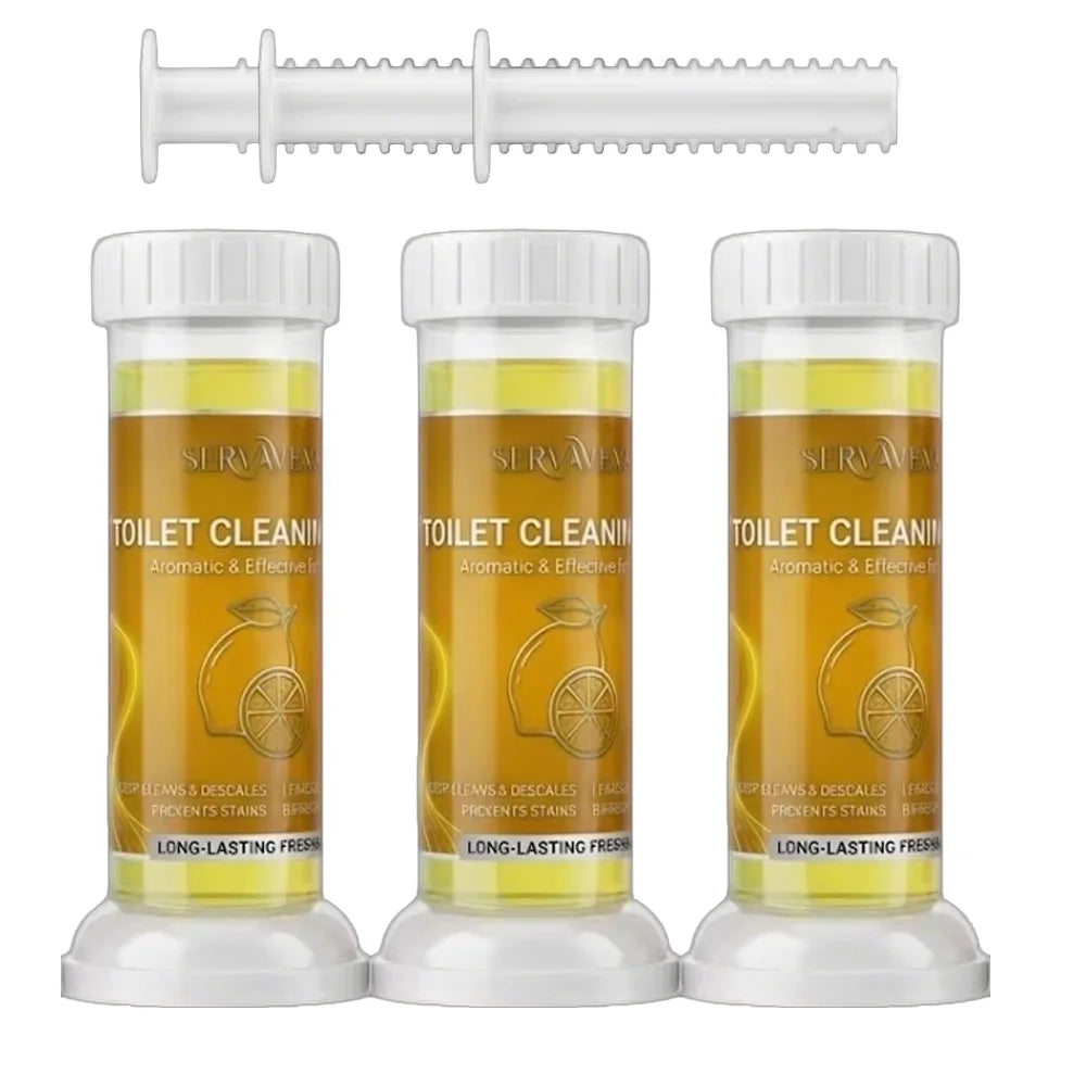 Toilet Cleaning Gel Stamp Set