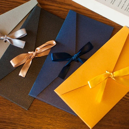 Pearlescent Ribbon Gift Envelopes