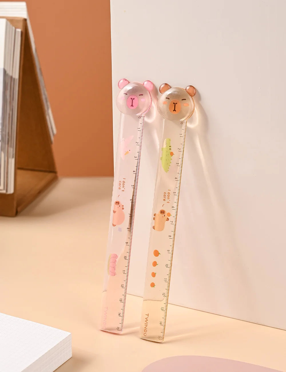 Kawaii Capybara Ruler