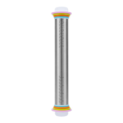 13.78 Inch Stainless Steel Adjustable Rolling Pin