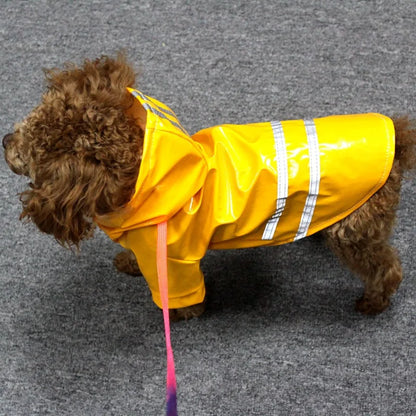 Waterproof Dog Raincoat with Hood