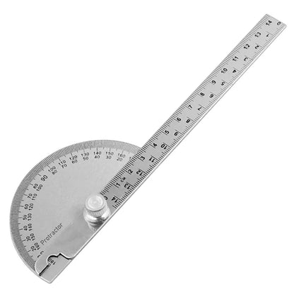 145mm stainless steel protractor angle meter