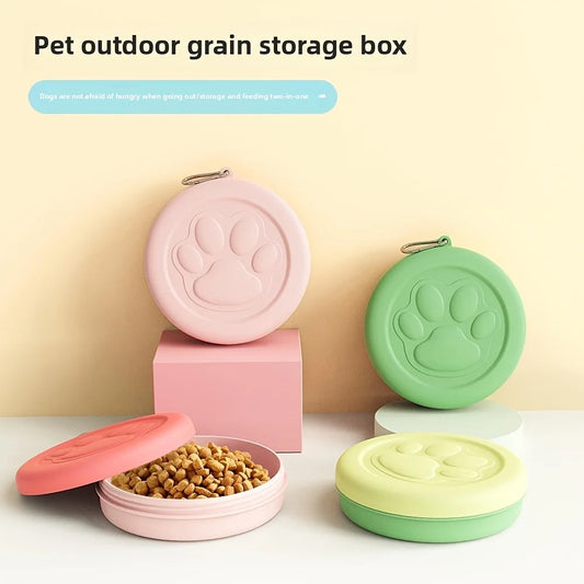 Portable Pet Travel Bowl for Dogs & Cats