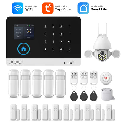WiFi & GSM Security Alarm Kit