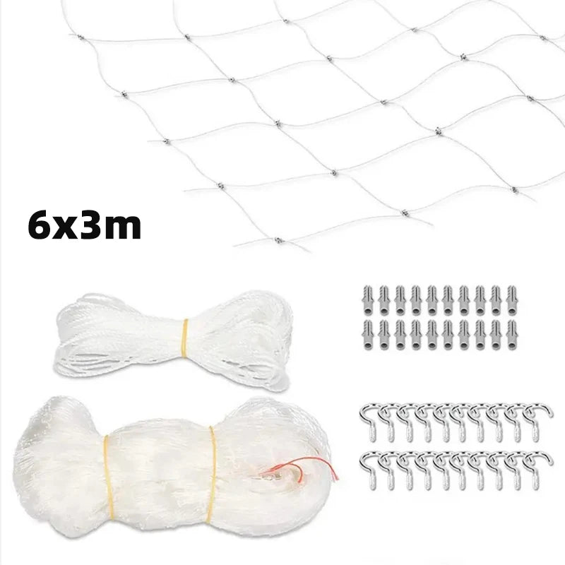 Pet Safety Nylon Netting for Cats & Birds