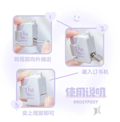 RosyPosy Mini Cube Stapler