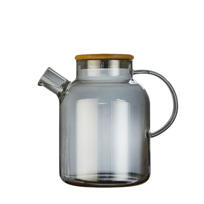 Large Capacity Heat-Resistant Glass Teapot