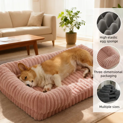 Warm Washable Pet Sofa Bed for Dogs & Cats