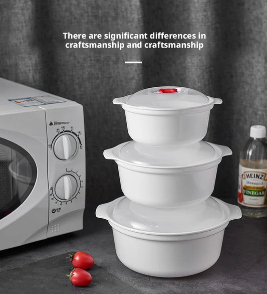 Microwave Food Steamer & Soup Bowl with Lid