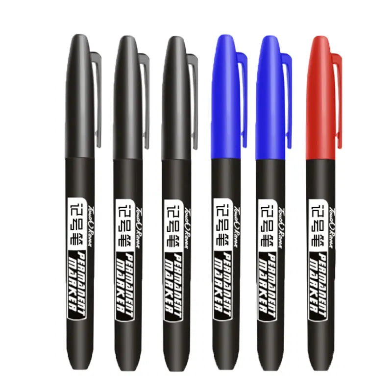 6 Pcs Permanent Marker Pen