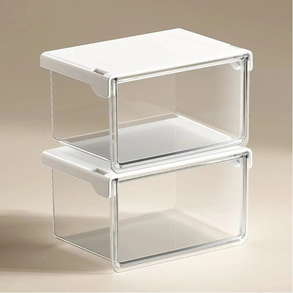 Transparent Pull-Out Storage Drawer
