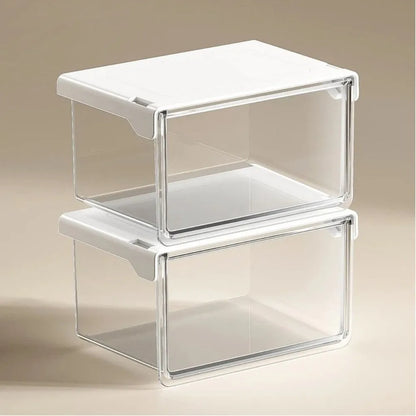 Transparent Pull-Out Storage Drawer