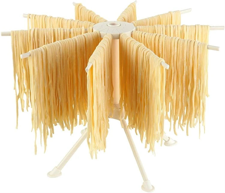 Collapsible Pasta Drying Rack with 10 Arms