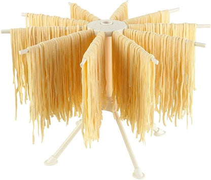 Collapsible Pasta Drying Rack with 10 Arms
