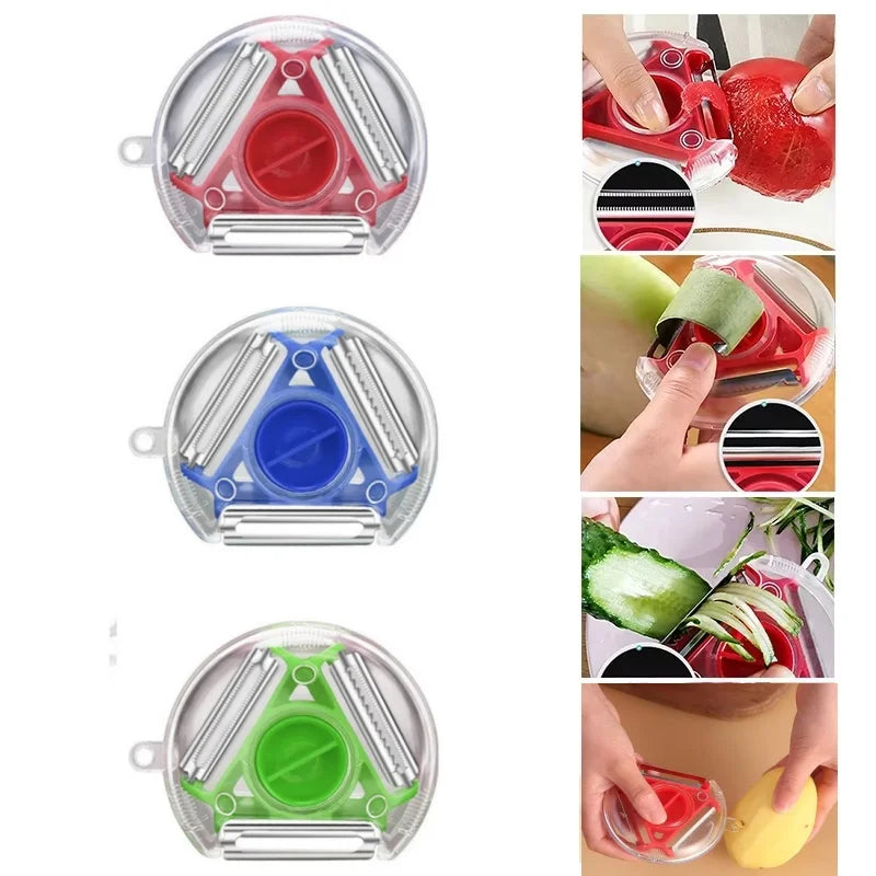 3-in-1 Multifunctional Vegetable Peeler