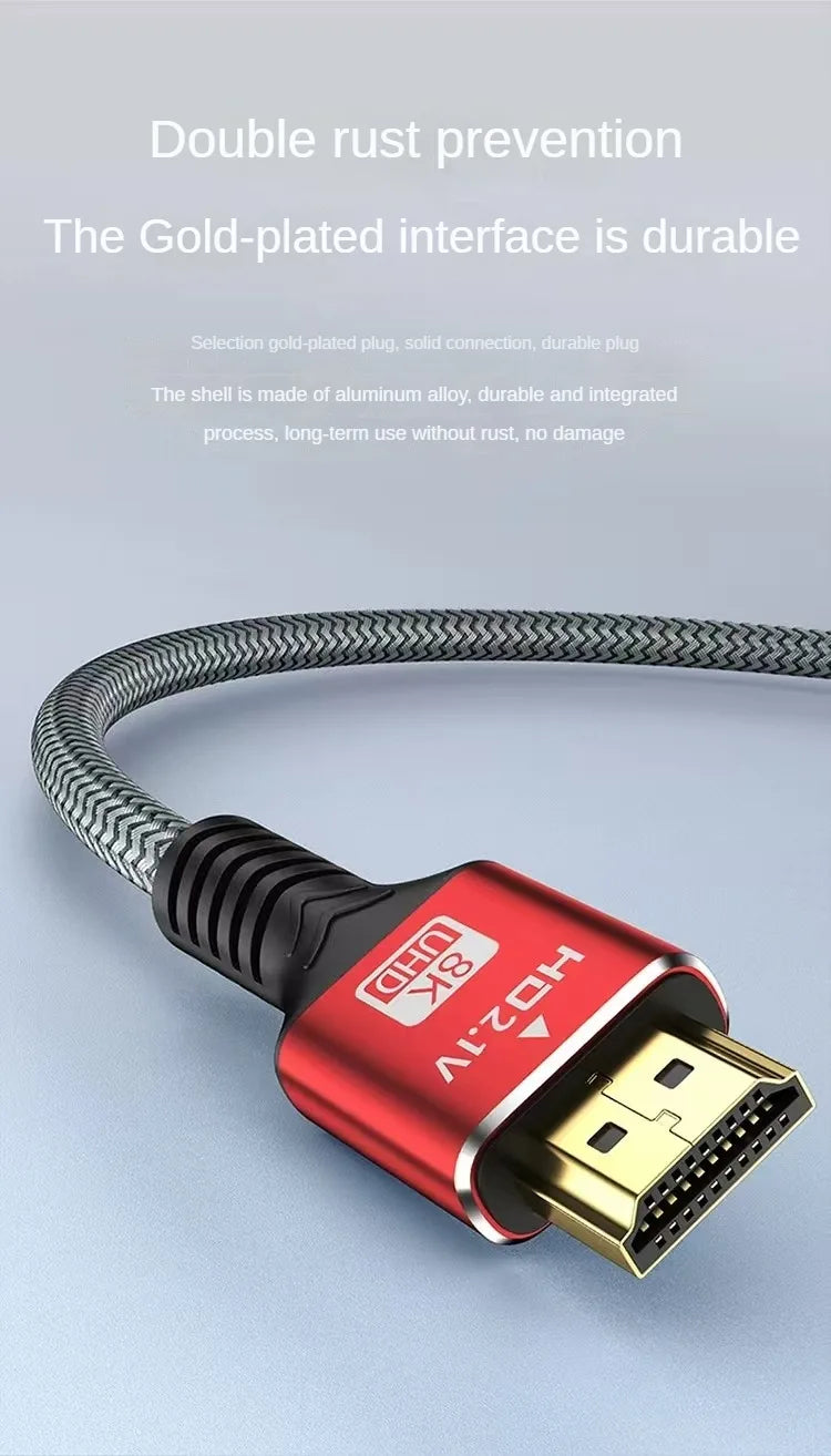 8K HDMI 2.1 High-Speed Cable