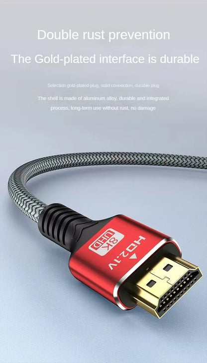 8K HDMI 2.1 High-Speed Cable