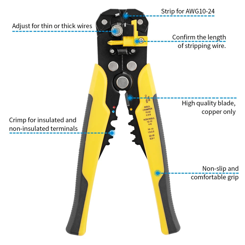 5 in 1 Automatic Wire Stripper Multitool Pliers