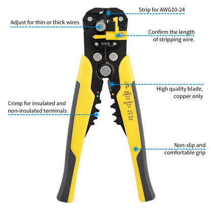 5 in 1 Automatic Wire Stripper Multitool Pliers
