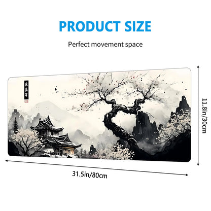 Landscape Ink Painting Mouse Pad