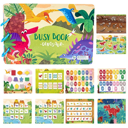 Children Busy Book Montessori For Toddler