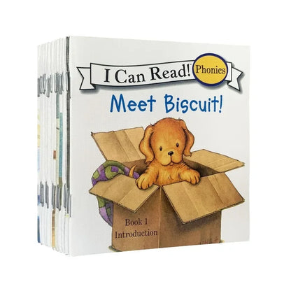 12 Books Set Biscuit Dog Series English Picture Books