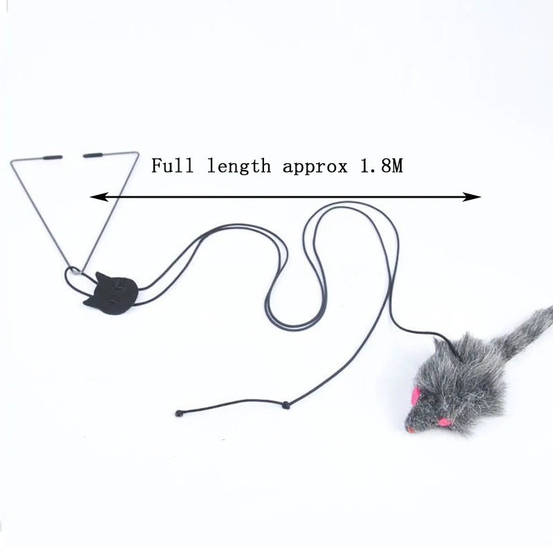 Door Hanging Cat Toy – Plush Interactive Stress Relief Toy