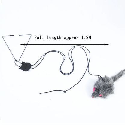 Door Hanging Cat Toy – Plush Interactive Stress Relief Toy