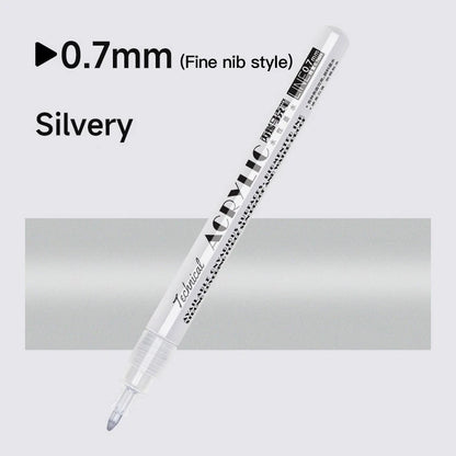 Metallic Acrylic Paint Marker Pens Set