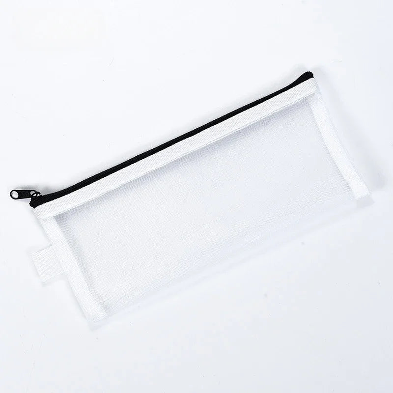 Mesh Makeup Brush Travel Pouch