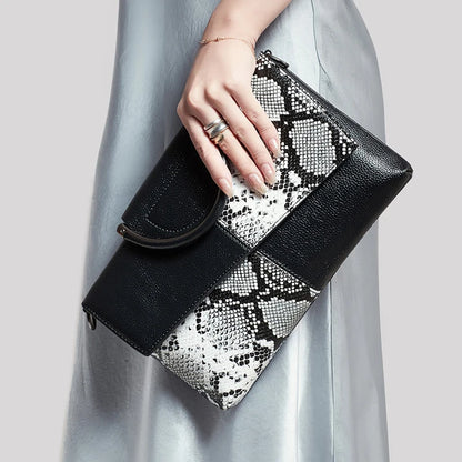 Soft PU Leather Flap Handbag