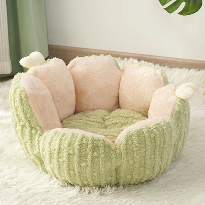 Plush Cactus Pet Nest Bed