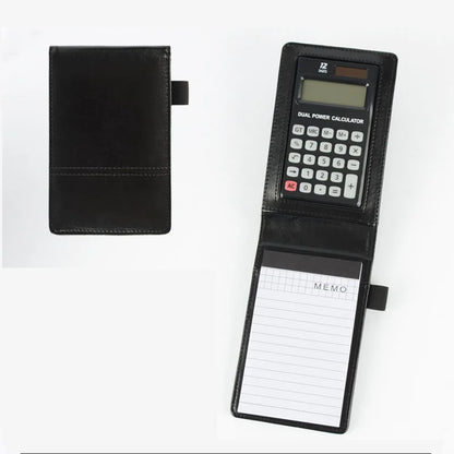A7 Business Organizer Notebook with Calculator & Sticky Notes