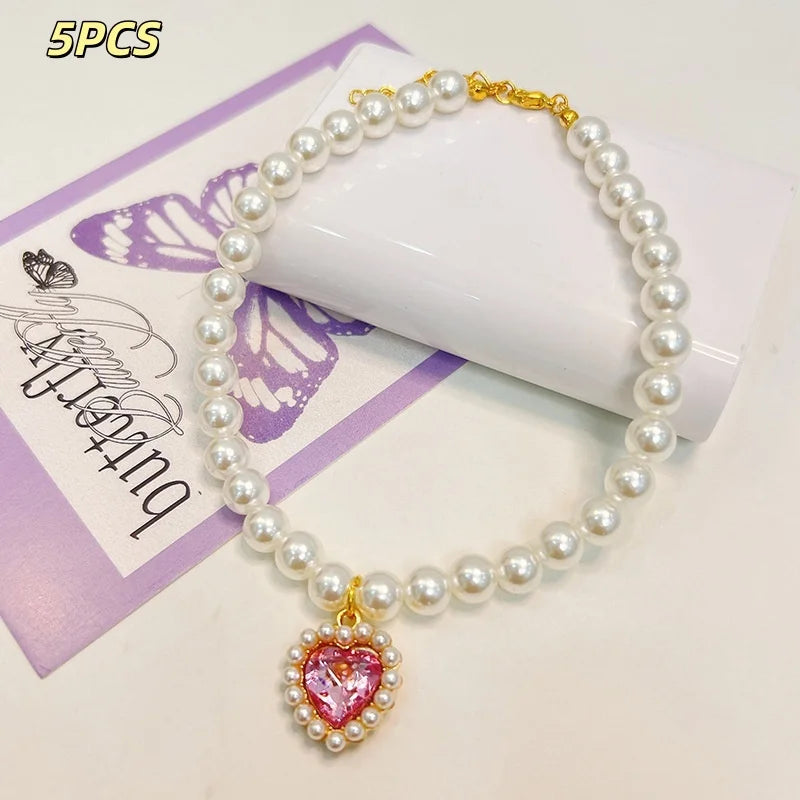 Princess Pearl Pet Collar