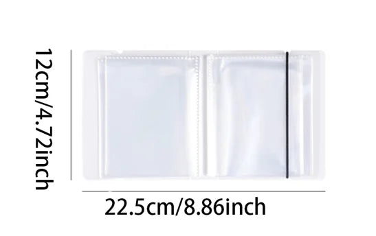 Portable PP Photo Storage Album for Photos, Cards & Collectibles