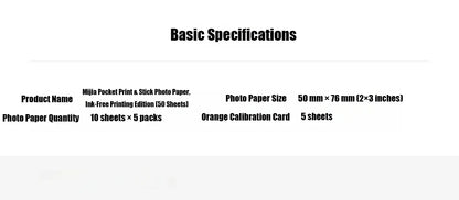 Xiaomi ZINK Self-Adhesive Photo Paper for Pocket Printer