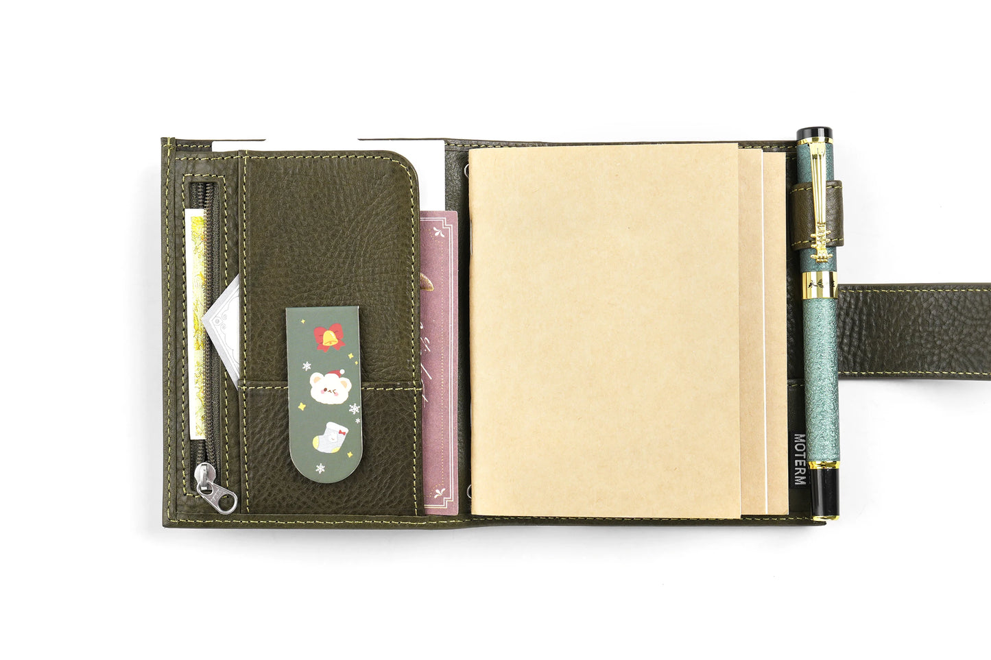 Moterm Passport Leather Travel Journal Organizer
