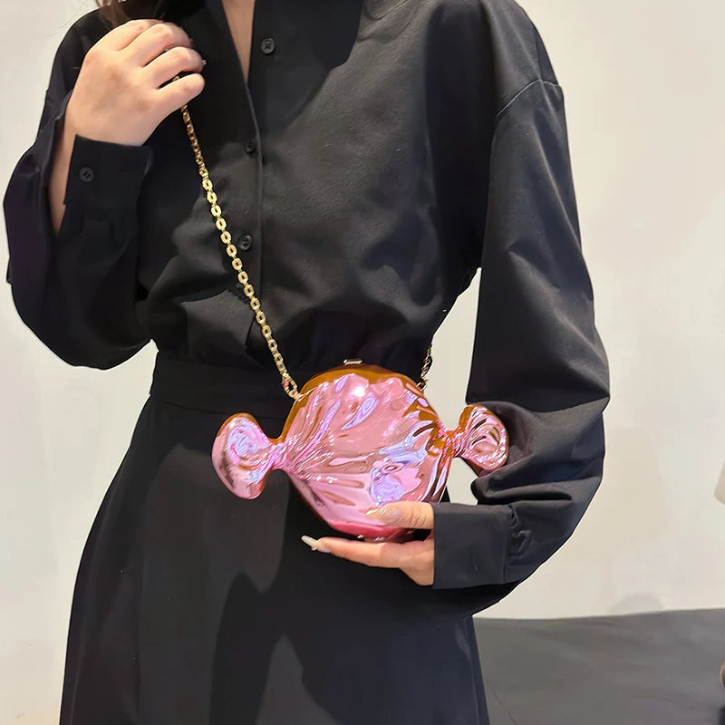 Luxury Acrylic Candy Evening Clutch Bag