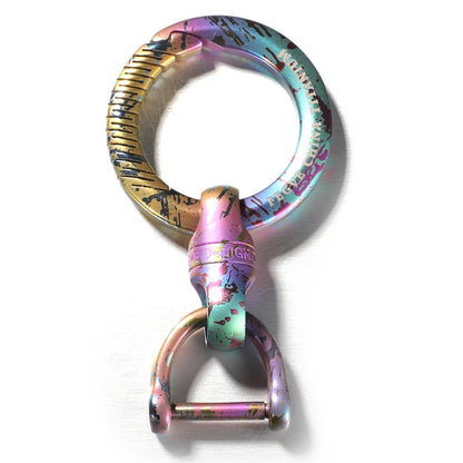 Titanium 360° Rotatable Keychain