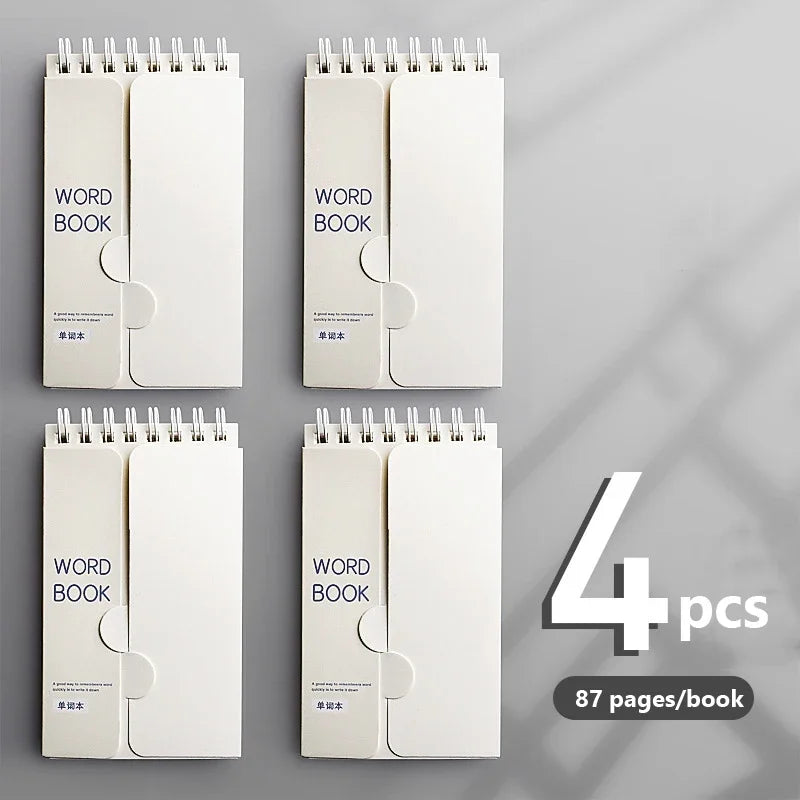 Portable Vocabulary Memory Notebook