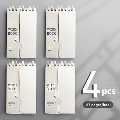 Portable Vocabulary Memory Notebook
