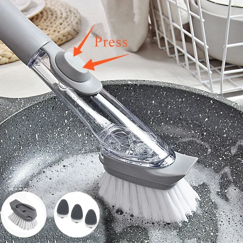 Soap Dispensing Dish Brush