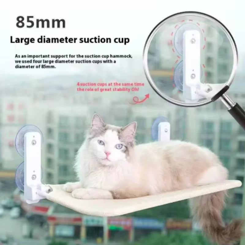 Window Mounted Cat Hammock Bed