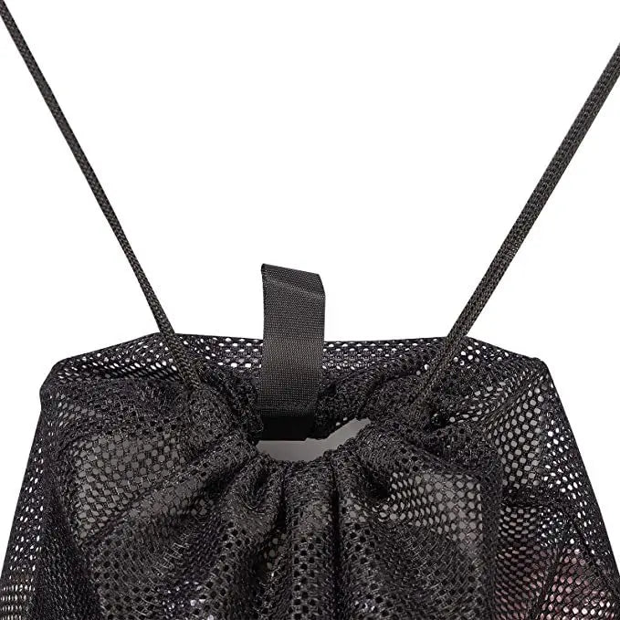 Heavy Duty Mesh Drawstring Sports Backpack