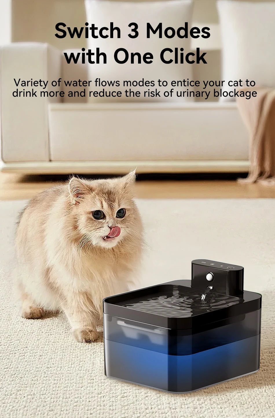 Wireless Pet Water Fountain