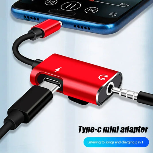 USB-C Audio & Charging Adapter